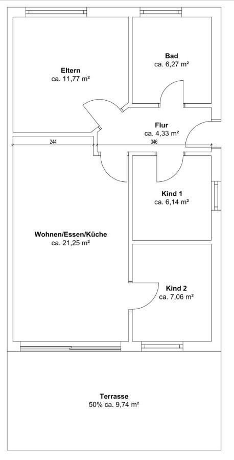Ferienwohnung Am Muehlenkamp Heringsdorf  Exterior foto